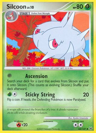 Silcoon 63/127 - Platinum Reverse Holofoil