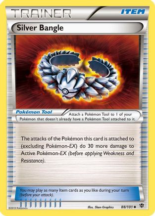 Silver Bangle 88/101 - Plasma Blast Reverse Holofoil