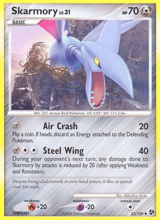Skarmory 53/106 - Great Encounters Reverse Holofoil