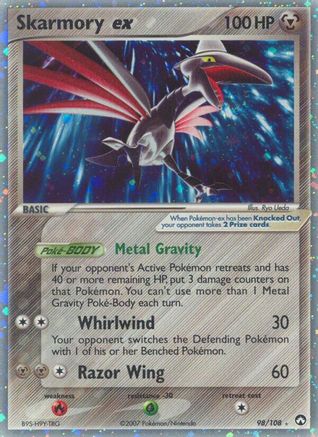 Skarmory ex 98/108 - Power Keepers Holofoil