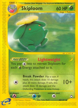 Skiploom 60/147 - Aquapolis Reverse Holofoil