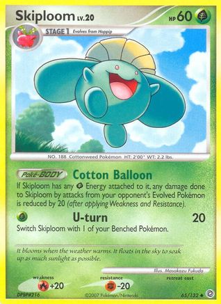 Skiploom 65/132 - Secret Wonders Reverse Holofoil