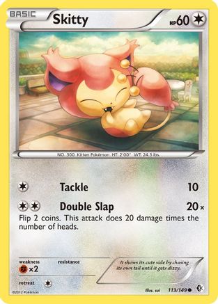 Skitty 113/149 - Boundaries Crossed Reverse Holofoil