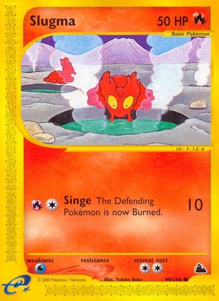 Slugma (99) 99/144 - Skyridge Reverse Holofoil