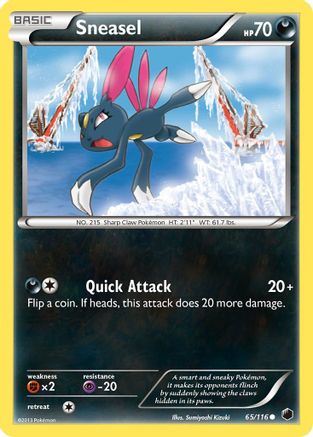 Sneasel 65/116 - Plasma Freeze