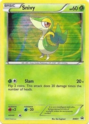 Snivy BW01/101 - BW Black Star Promos Holofoil