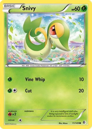 Snivy 11/149 - Boundaries Crossed