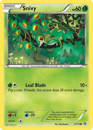 Snivy 6/113 - Legendary Treasures