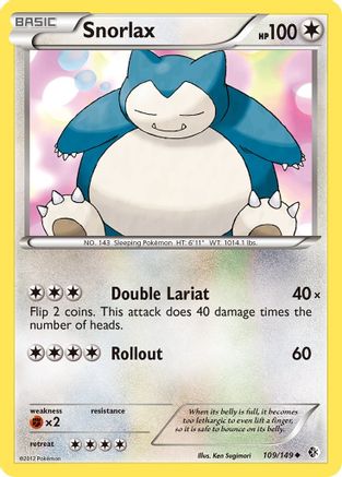 Snorlax 109/149 - Boundaries Crossed