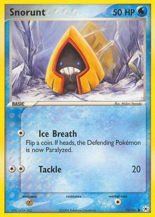 Snorunt 73/101 - Hidden Legends Reverse Holofoil