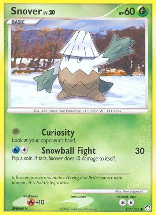 Snover 101/123 - Mysterious Treasures