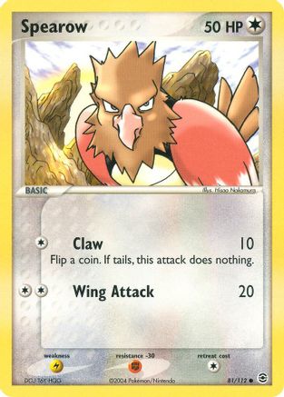 Spearow 81/112 - FireRed & LeafGreen