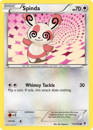 Spinda 115/149 - Boundaries Crossed