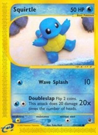 Squirtle 131/165 - Expedition Base Set