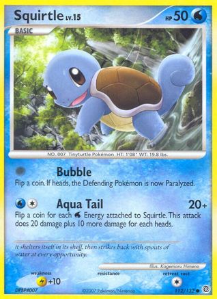 Squirtle 112/132 - Secret Wonders