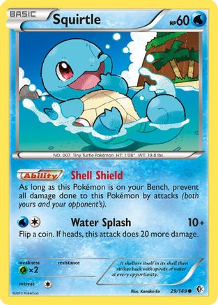 Squirtle 29/149 - Boundaries Crossed