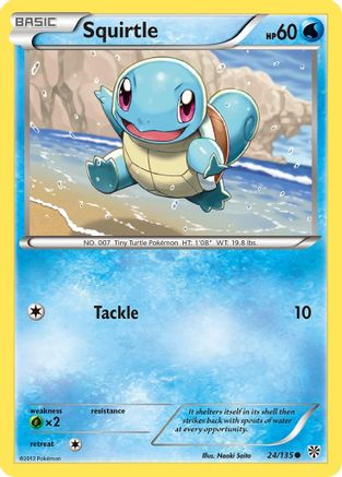 Squirtle 24/135 - Plasma Storm Reverse Holofoil