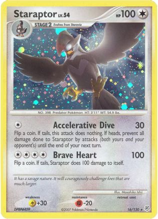 Staraptor 16/130 - Diamond & Pearl Reverse Holofoil