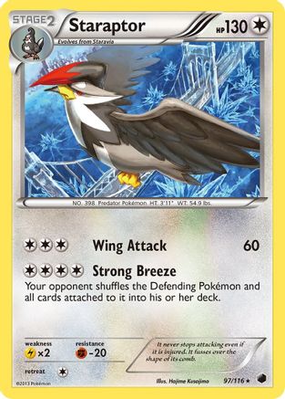 Staraptor 97/116 - Plasma Freeze