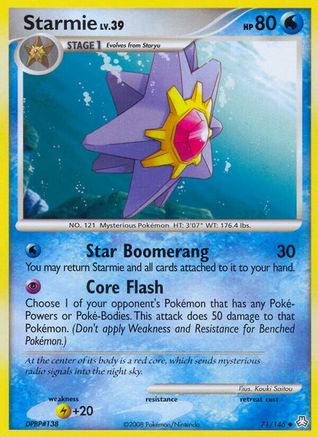 Starmie 71/146 - Legends Awakened