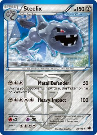 Steelix 79/116 - Plasma Freeze