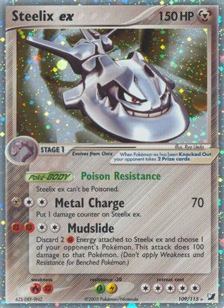 Steelix ex 109/115 - Unseen Forces Holofoil