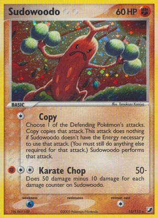 Sudowoodo 15/115 - Unseen Forces Holofoil