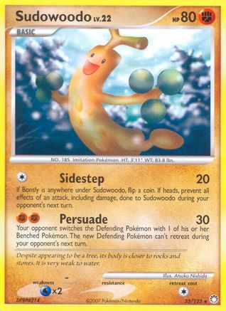 Sudowoodo 35/123 - Mysterious Treasures