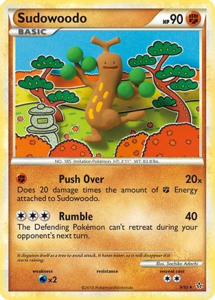 Sudowoodo 9/95 - HSUnleashed Holofoil