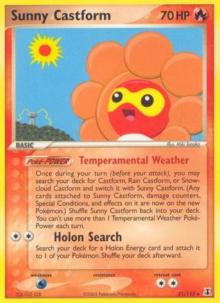 Sunny Castform 31/113 - Delta Species