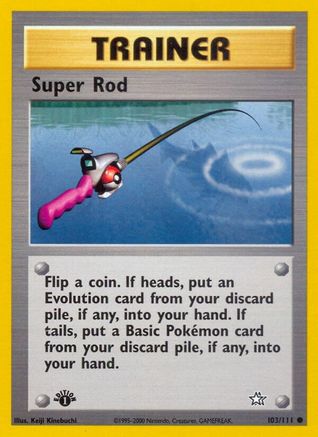 Super Rod 103/111 - Neo Genesis Unlimited