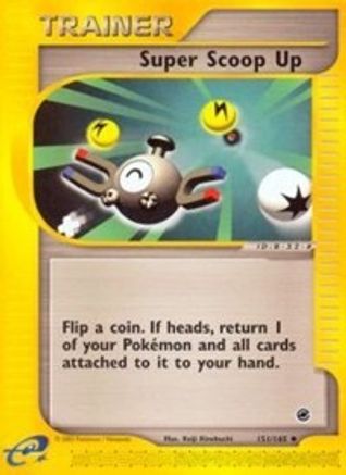 Super Scoop Up 151/165 - Expedition Base Set