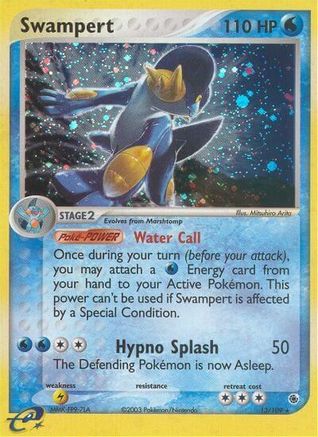 Swampert 13/109 - Ruby & Sapphire Holofoil