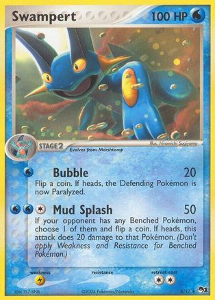 Swampert 5/17 - POP Series 1