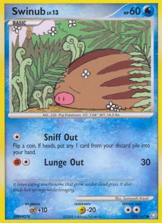 Swinub 123/146 - Legends Awakened