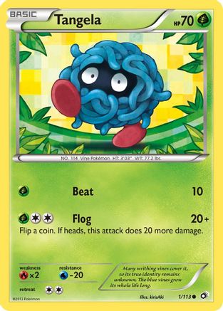 Tangela 1/113 - Legendary Treasures