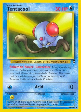 Tentacool 96/110 - Legendary Collection