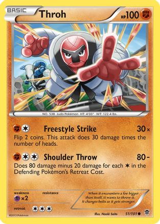 Throh 51/101 - Plasma Blast Reverse Holofoil