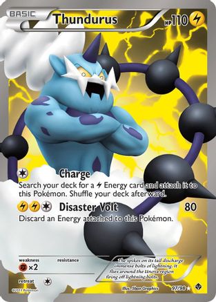 Thundurus 97/98 - Emerging Powers Holofoil