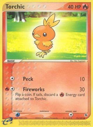 Torchic 73/109 - Ruby & Sapphire