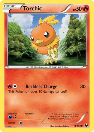 Torchic 14/108 - Dark Explorers