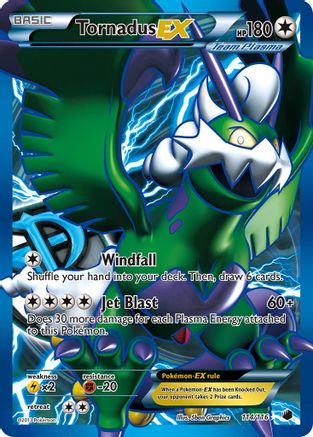 Tornadus-EX 114/116 - Plasma Freeze Holofoil