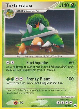 Torterra 30/100 - Majestic Dawn