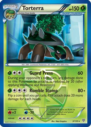 Torterra 3/135 - Plasma Storm