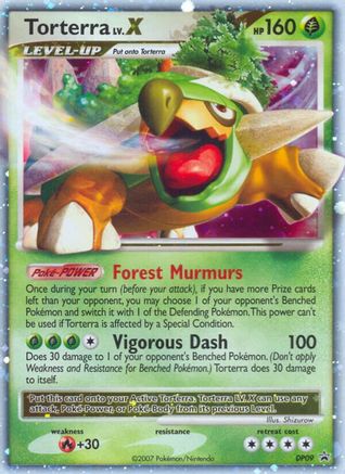 Torterra LV.X DP09/56 - DP Black Star Promos Holofoil