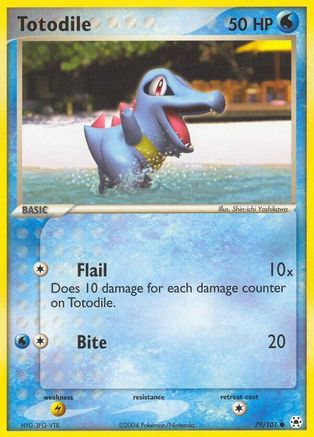 Totodile 79/101 - Hidden Legends Reverse Holofoil