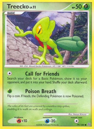 Treecko 79/100 - Stormfront