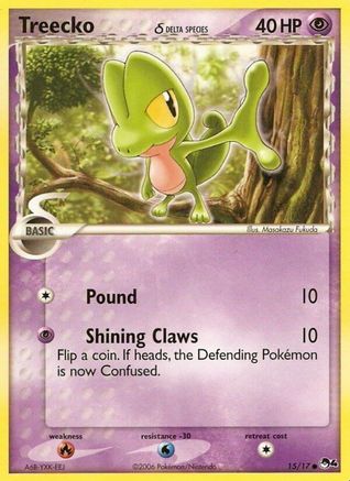 Treecko δ 15/17 - POP Series 4