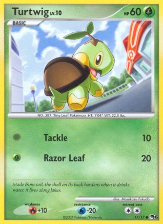 Turtwig 17/17 - POP Series 6