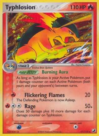 Typhlosion 17/115 - Unseen Forces Reverse Holofoil